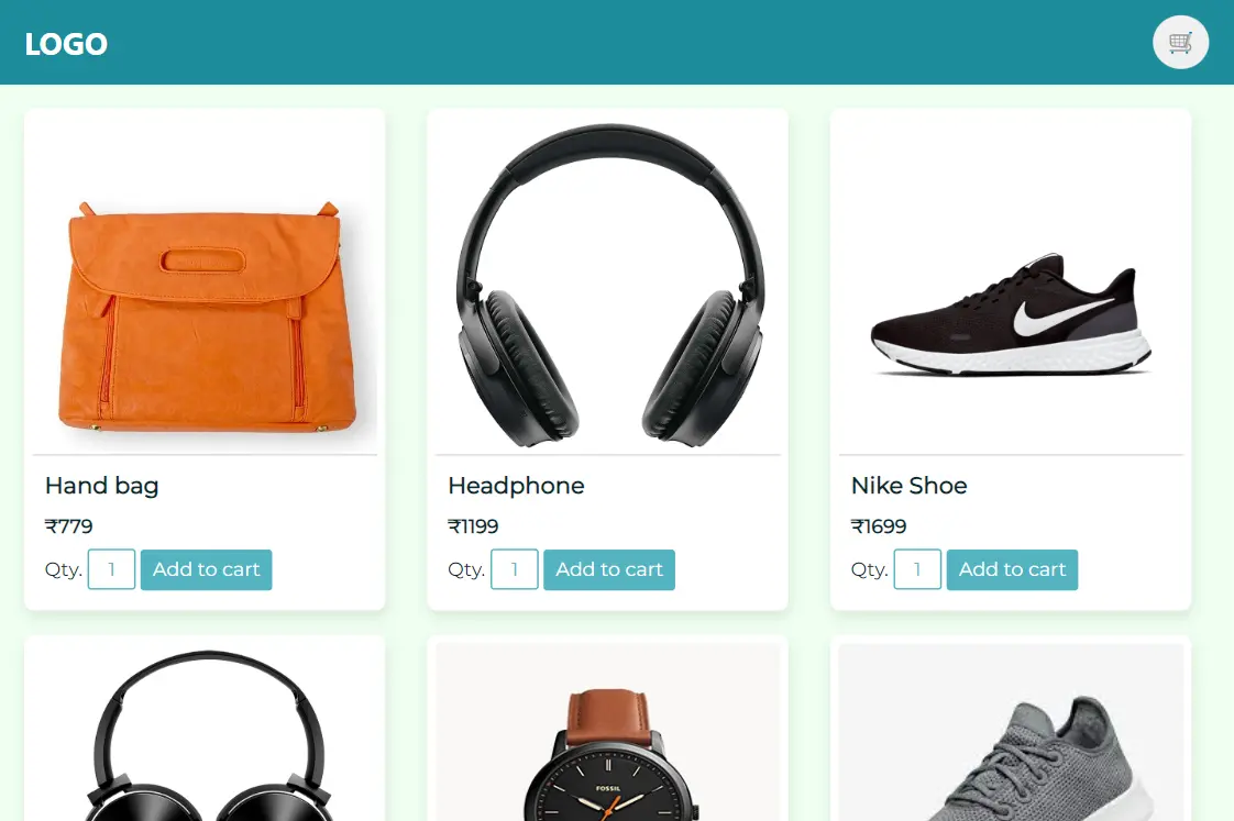 Simple E-Commerce Site